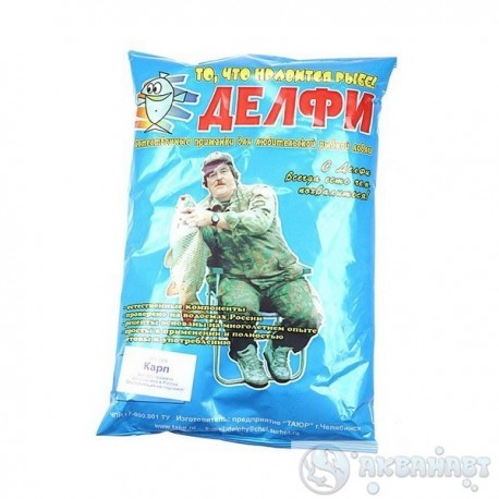 Прикормка ДЕЛФИ 062(карп,сазан) клубника 800гр Прикормка ДЕЛФИ 062(карп,сазан) клубника 800гр